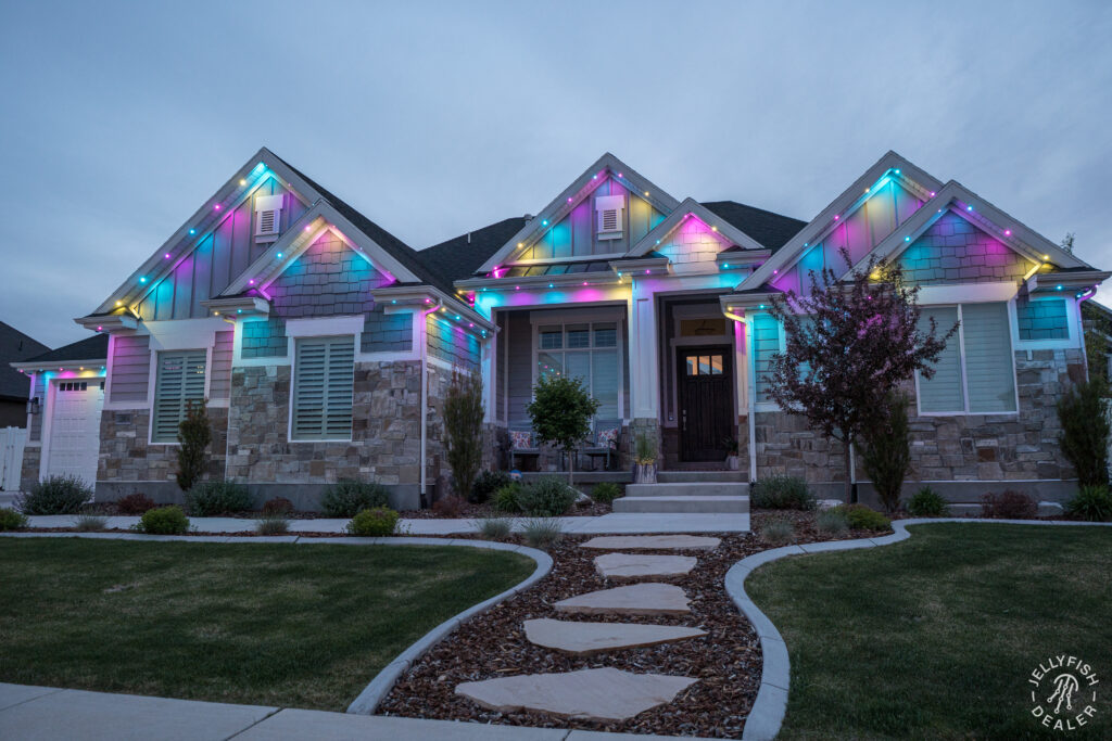 permanent christmas lights installation near me